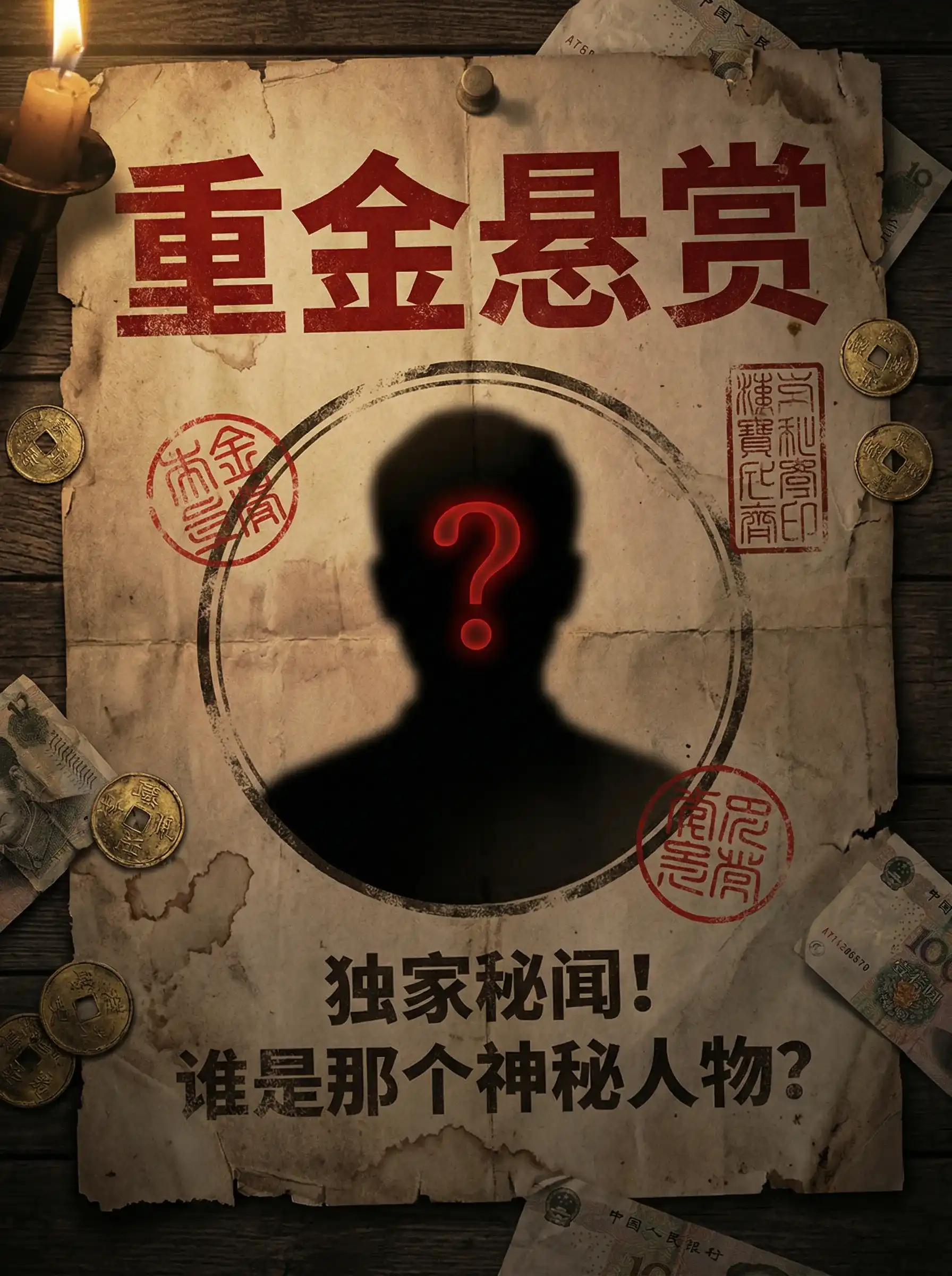 推特视频 - 重金悬赏线索征集令